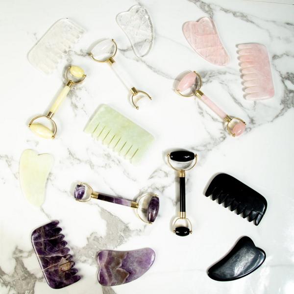 White Lotus Beauty Genuine Crystal Roller Chemical Free Jade #4