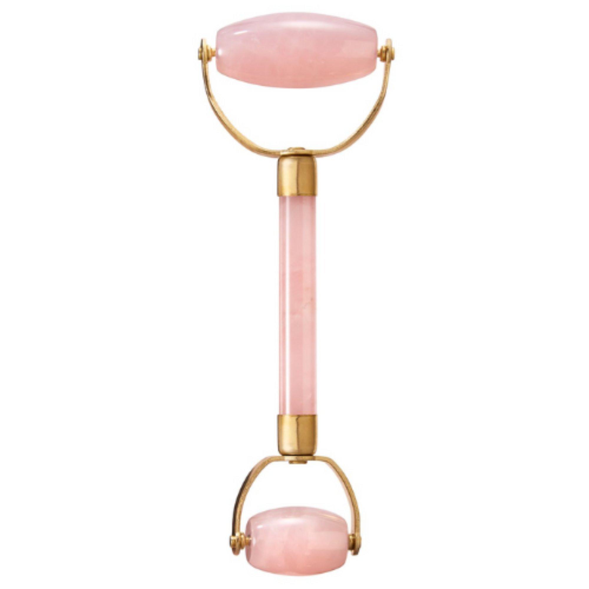 White Lotus Beauty Genuine Crystal Roller Chemical Free Rose Quartz #1