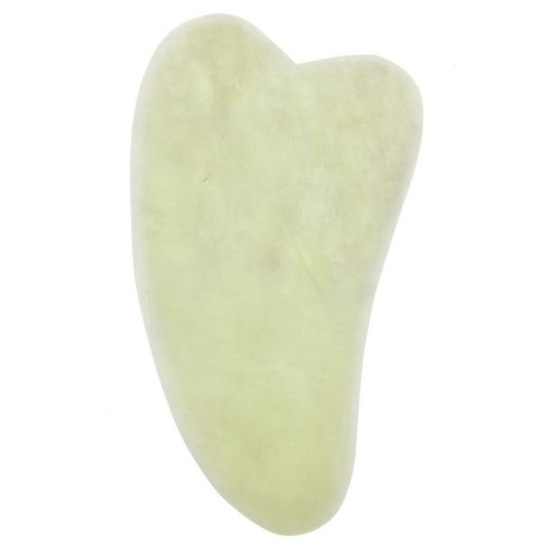 White Lotus Beauty Genuine Crystal Gua Sha- Chemical Free Jade #1