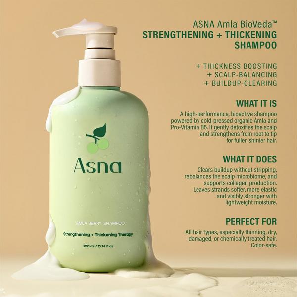 Asna Beauty Amla BioVeda Strengthening + Thickening Shampoo #2