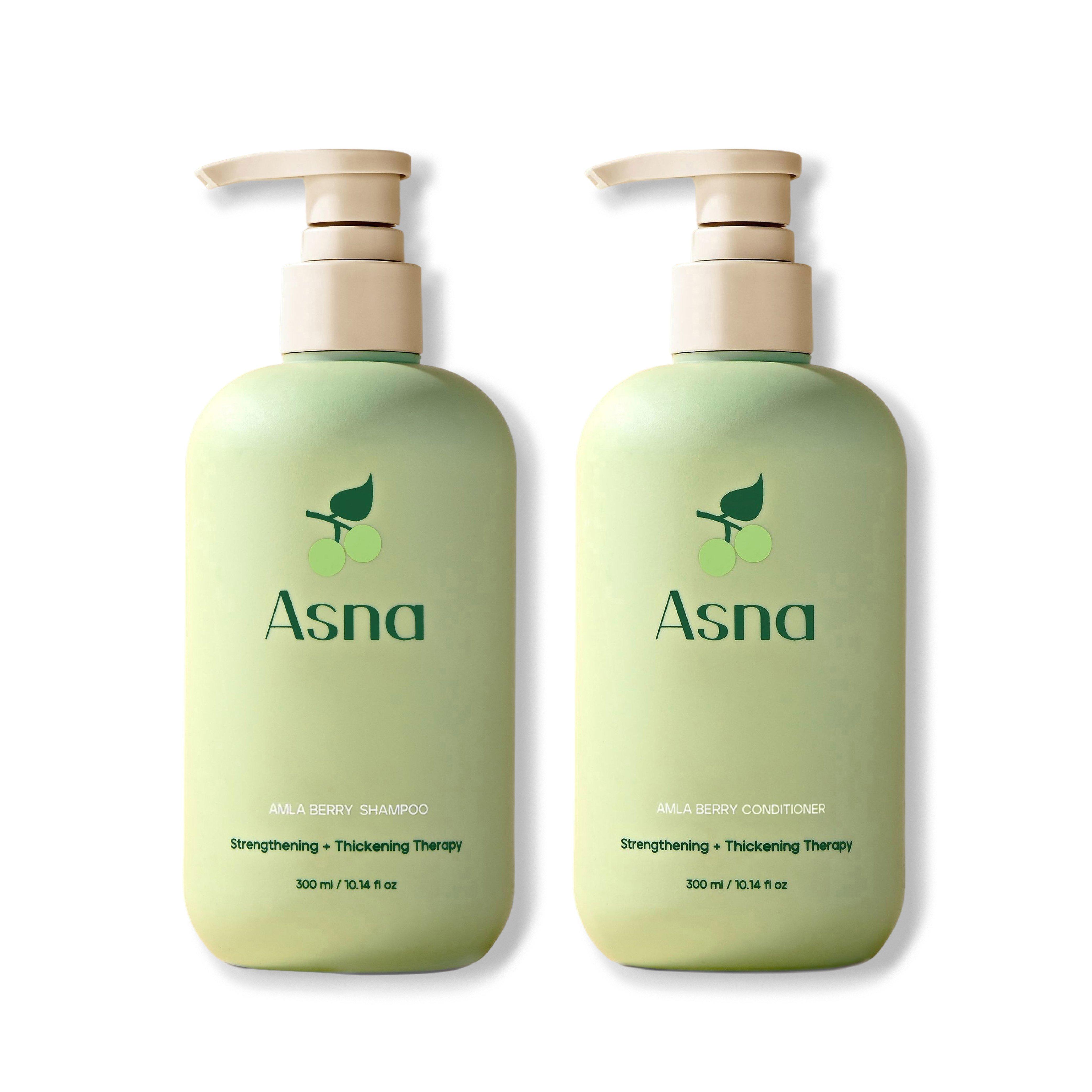 Asna Beauty Amla BioVeda Regenerative Shampoo + Conditioner Set #1