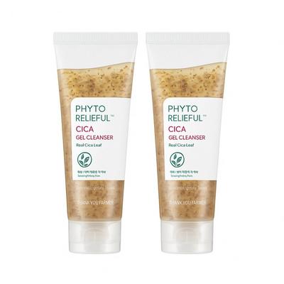 Thank You Farmer Phyto Relieful Cica Gel Cleanser Duo