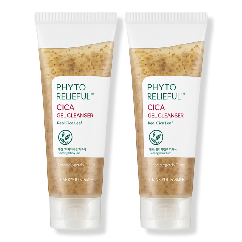 Thank You Farmer - Phyto Relieful Cica Gel Cleanser Duo | Ulta Beauty