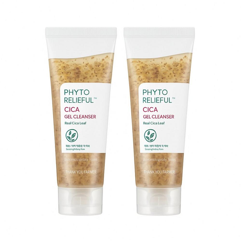 Thank You Farmer Phyto Relieful Cica Gel Cleanser Duo