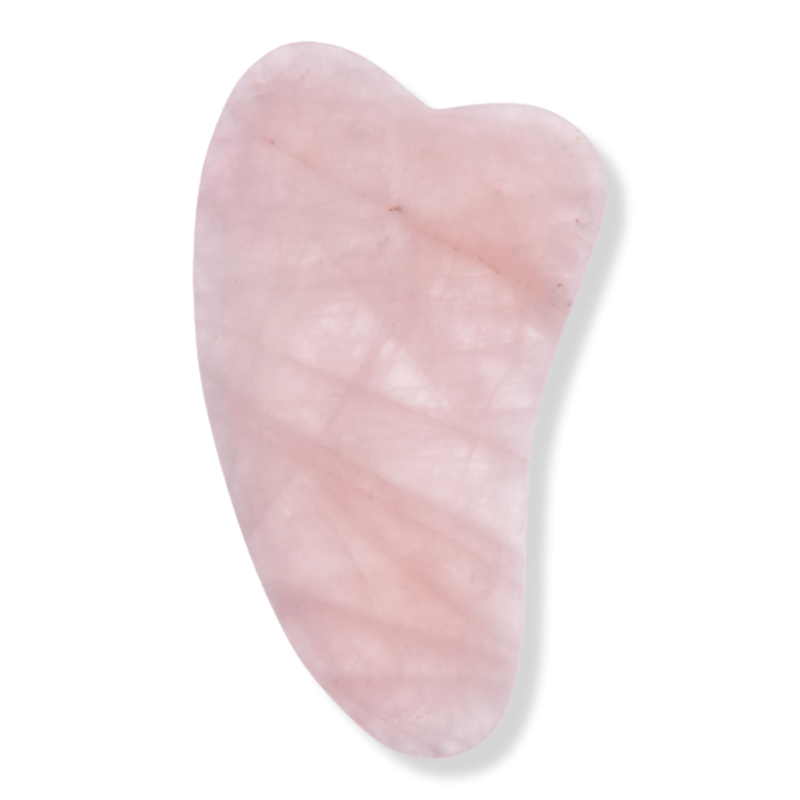 White Lotus Beauty - Genuine Crystal Gua Sha Chemical-Free Rose Quartz