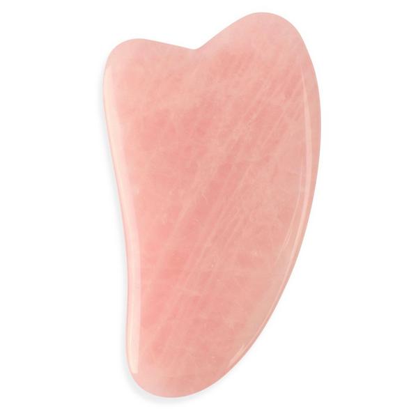 White Lotus Beauty Genuine Crystal Gua Sha Chemical-Free Rose Quartz #7