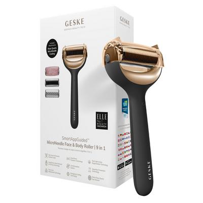 Geske SmartAppGuided MicroNeedle Face & Body Roller | 9 in 1
