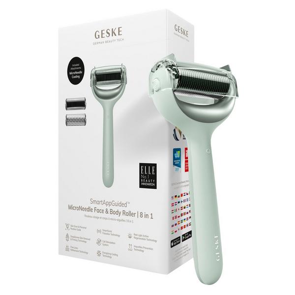 Geske SmartAppGuided MicroNeedle Face & Body Roller | 8 in 1 #1