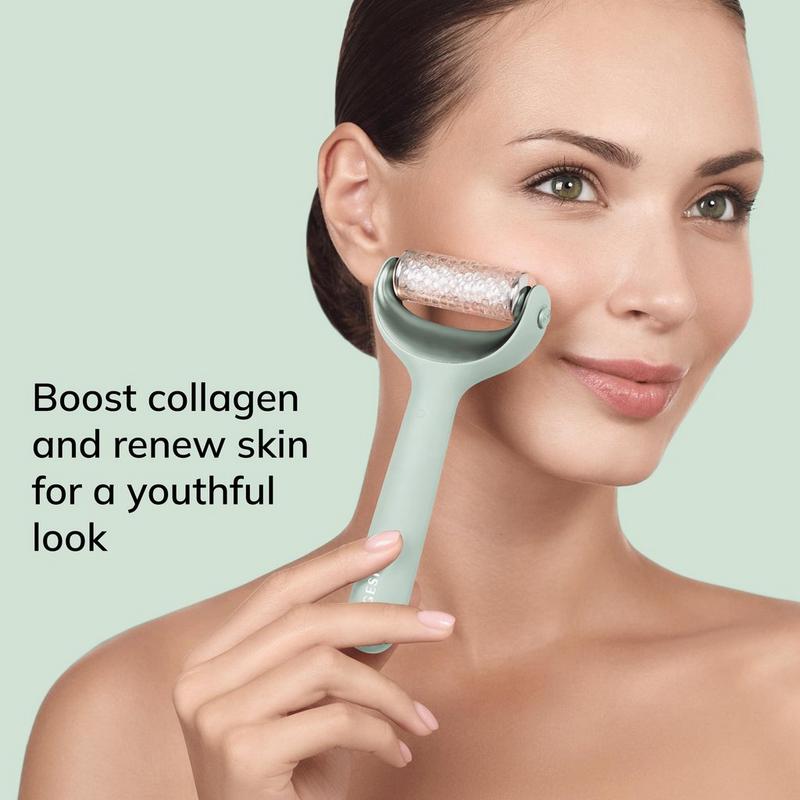 Geske - Green SmartAppGuided MicroNeedle Face & Body Roller | 8 in