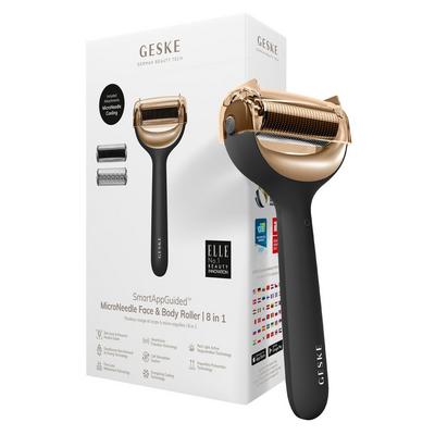 Geske SmartAppGuided MicroNeedle Face & Body Roller | 8 in 1