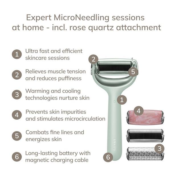 Geske SmartAppGuided MicroNeedle Face & Body Roller | 9 in 1 #2