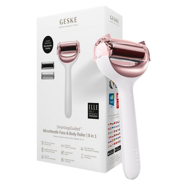Geske SmartAppGuided MicroNeedle Face & Body Roller | 8 in 1 #1