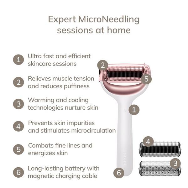 Geske SmartAppGuided MicroNeedle Face & Body Roller | 8 in 1 #2