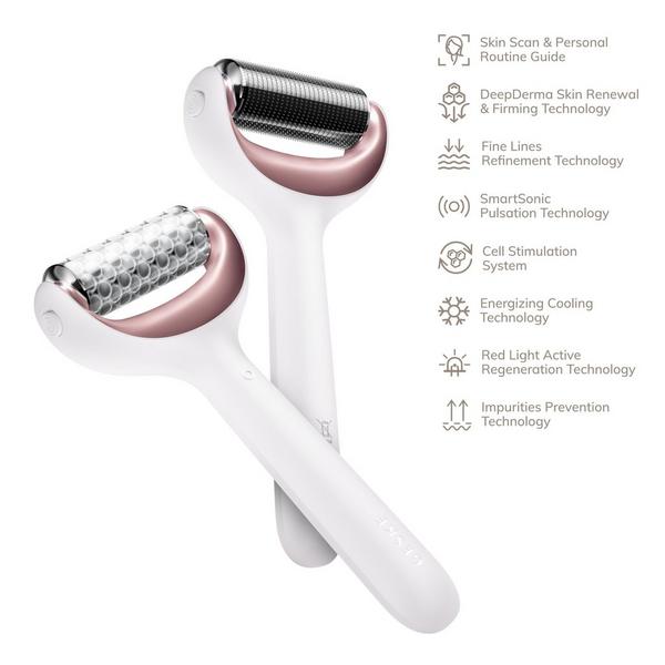 Geske SmartAppGuided MicroNeedle Face & Body Roller | 8 in 1 #4