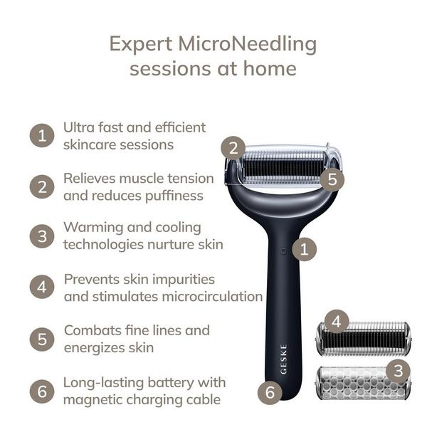 Geske SmartAppGuided MicroNeedle Face & Body Roller | 8 in 1 #2