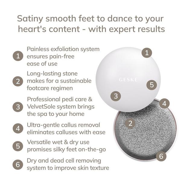 Geske SmartAppGuided Pumice Stone Callus Remover | 7 in 1 #2
