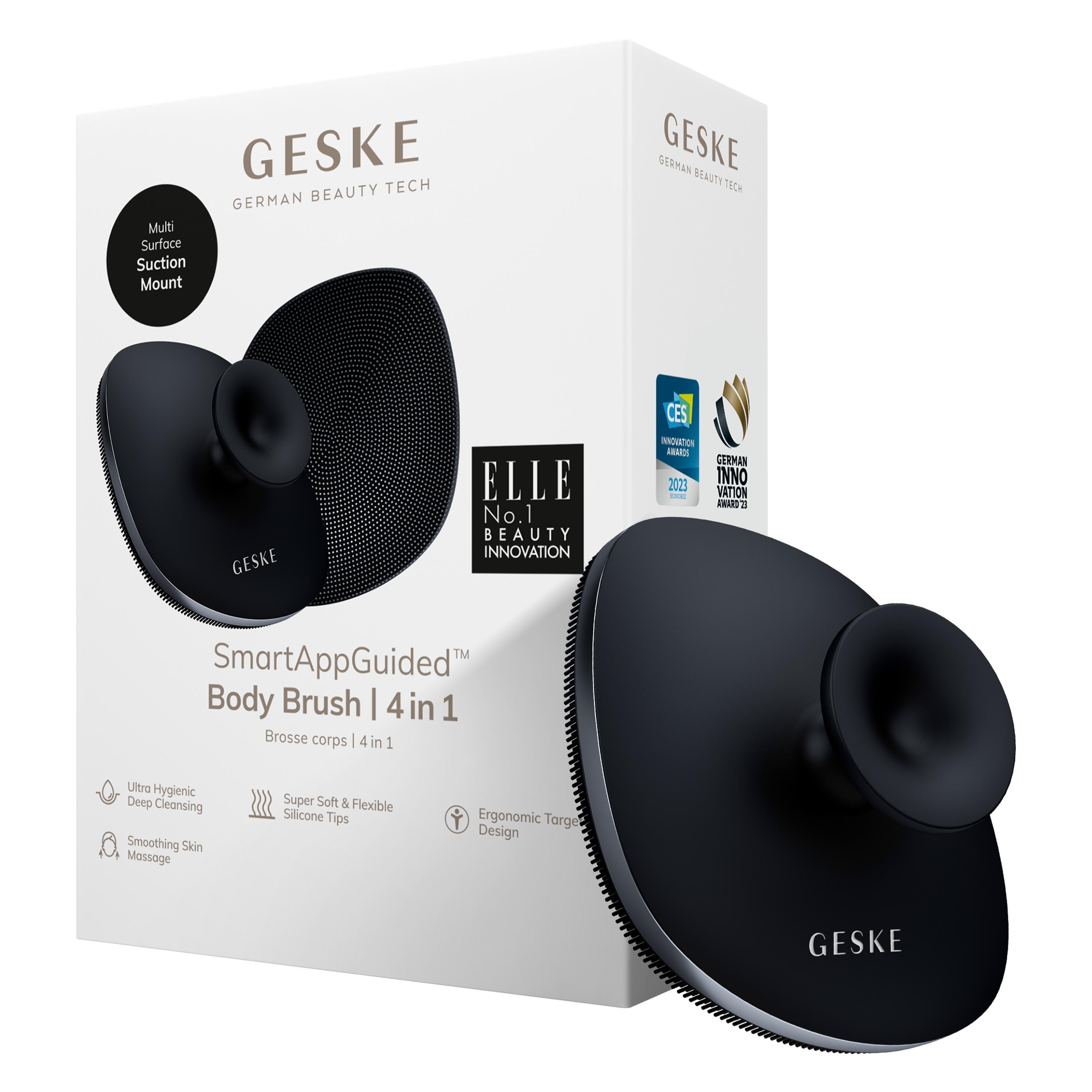 Geske SmartAppGuided Body Brush with Metal Ring | 4 in 1 #1