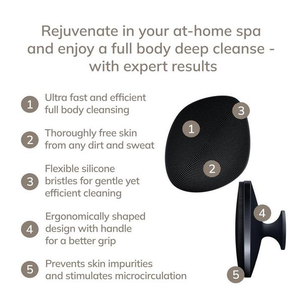 Geske SmartAppGuided Body Brush with Metal Ring | 4 in 1 #2