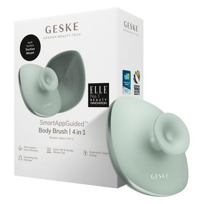 Geske SmartAppGuided Body Brush with Metal Ring | 4 in 1