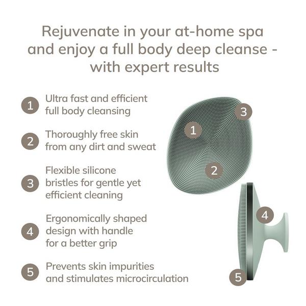 Geske SmartAppGuided Body Brush with Metal Ring | 4 in 1 #2