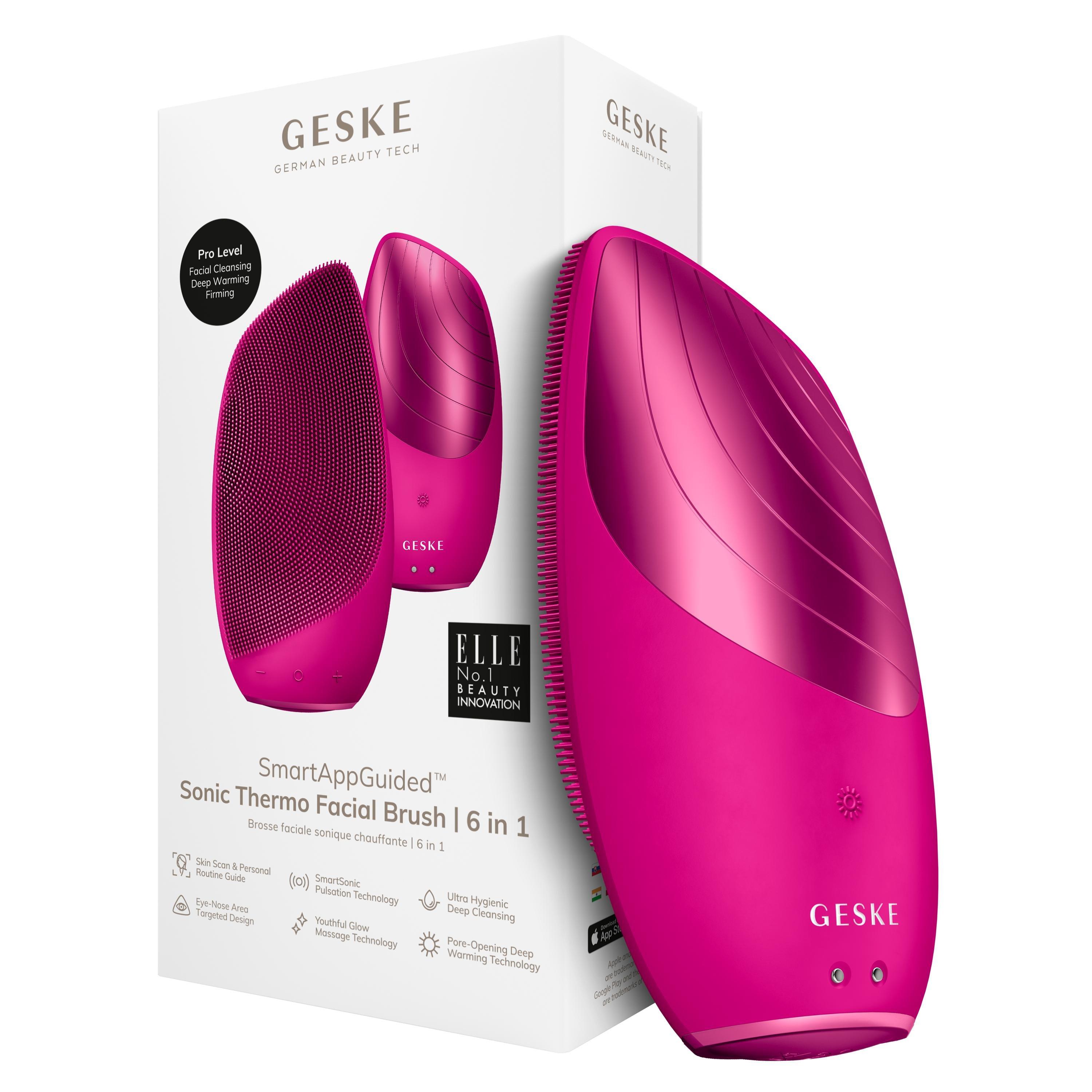 Geske SmartAppGuided Sonic Thermo Facial Brush | 6 in 1 #1
