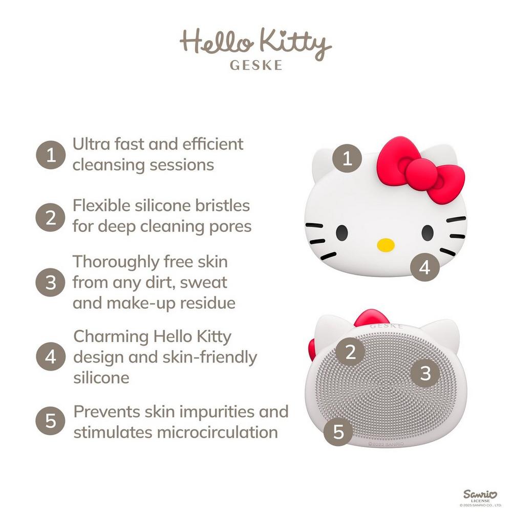 Hello Kitty SmartAppGuided Facial Brush | 3 in 1 - Hello Kitty Starlight