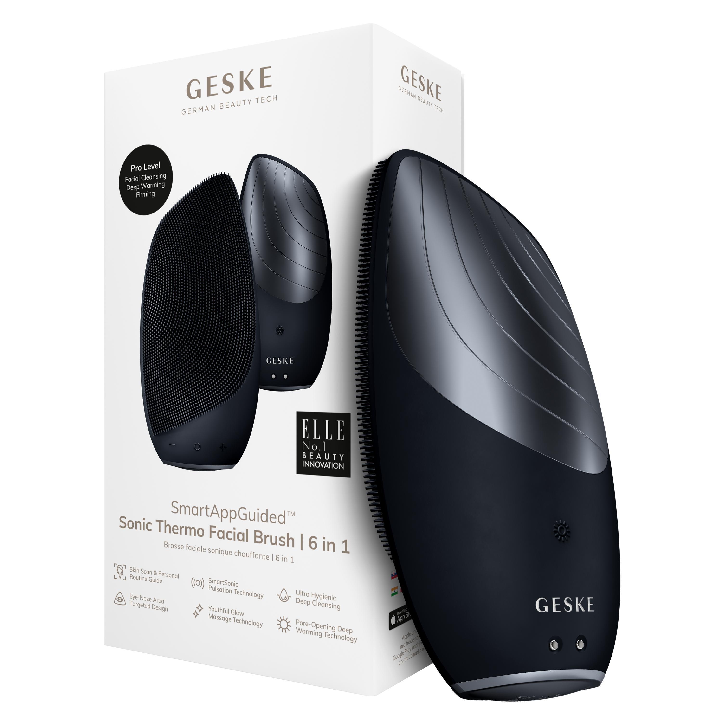 Geske SmartAppGuided Sonic Thermo Facial Brush | 6 in 1 #1