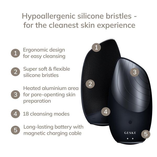 Geske SmartAppGuided Sonic Thermo Facial Brush | 6 in 1 #2