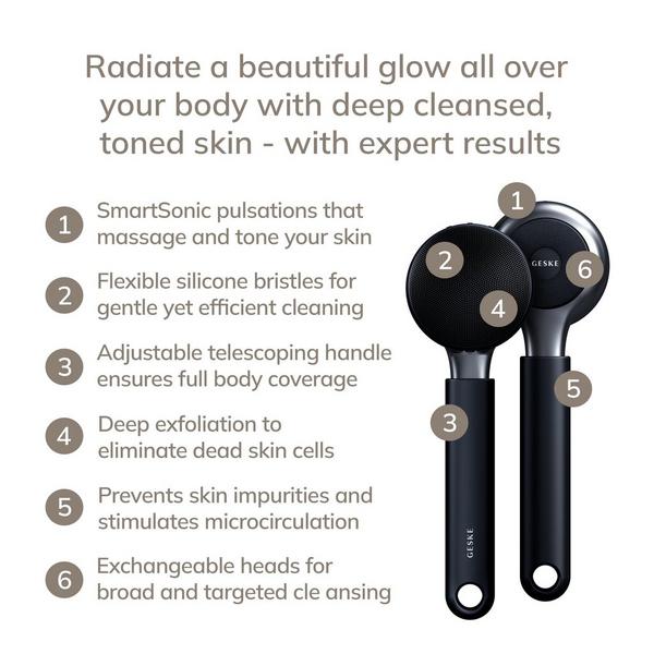 Geske SmartAppGuided Sonic Full-Body Brush & Intensive Exfoliator | 8 in 1 #2