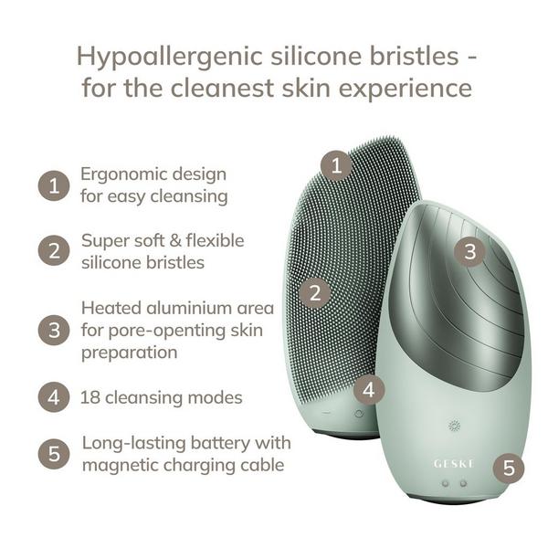 Geske SmartAppGuided Sonic Thermo Facial Brush | 6 in 1 #2