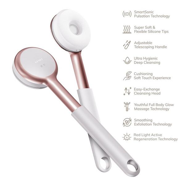 Geske SmartAppGuided Sonic LED Full-Body Brush & Intensive Exfoliator | 9 in 1 #4