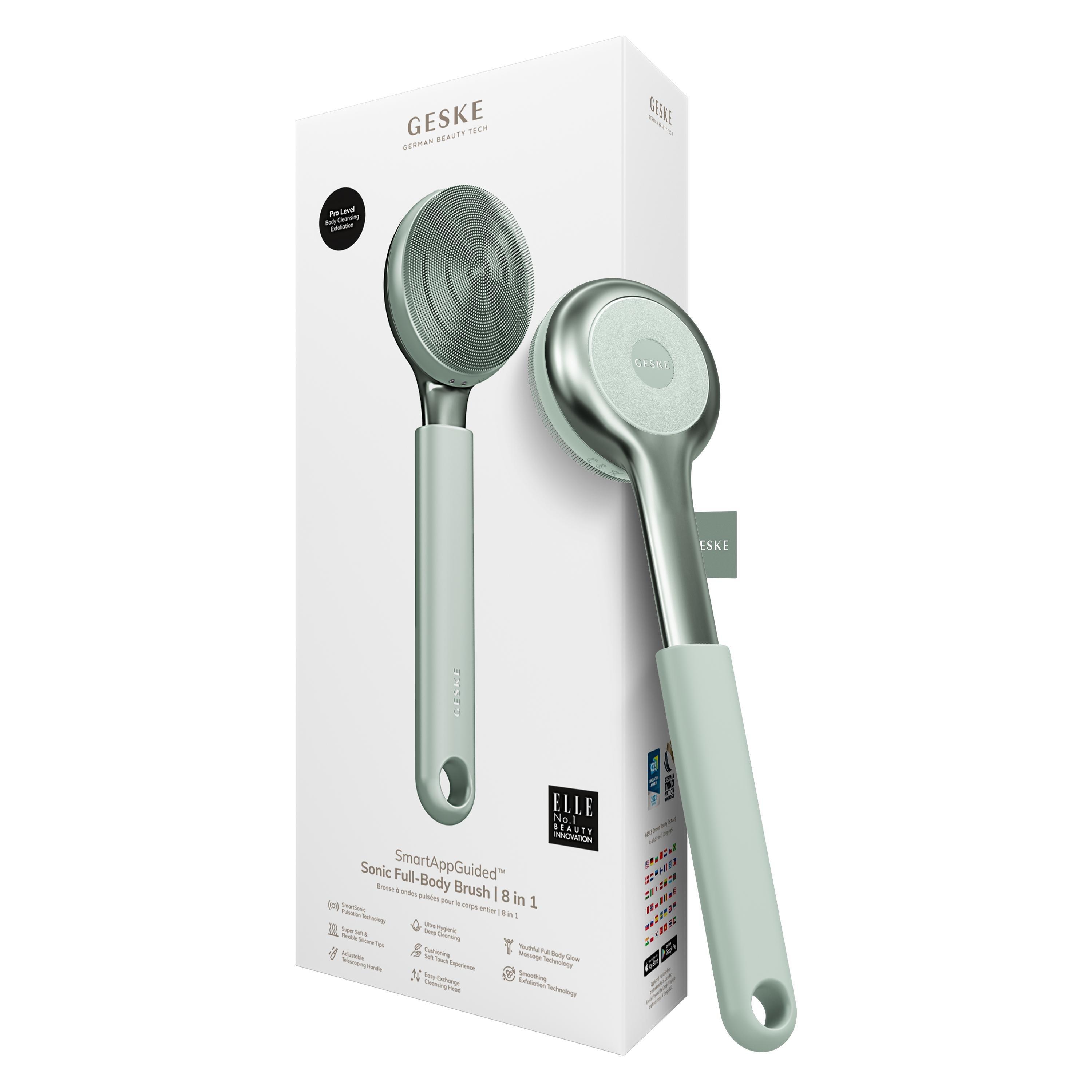 Geske SmartAppGuided Sonic Full-Body Brush & Intensive Exfoliator | 8 in 1 #1