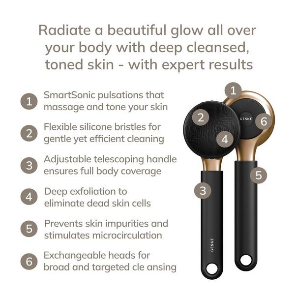 Geske SmartAppGuided Sonic Full-Body Brush & Intensive Exfoliator | 8 in 1 #2