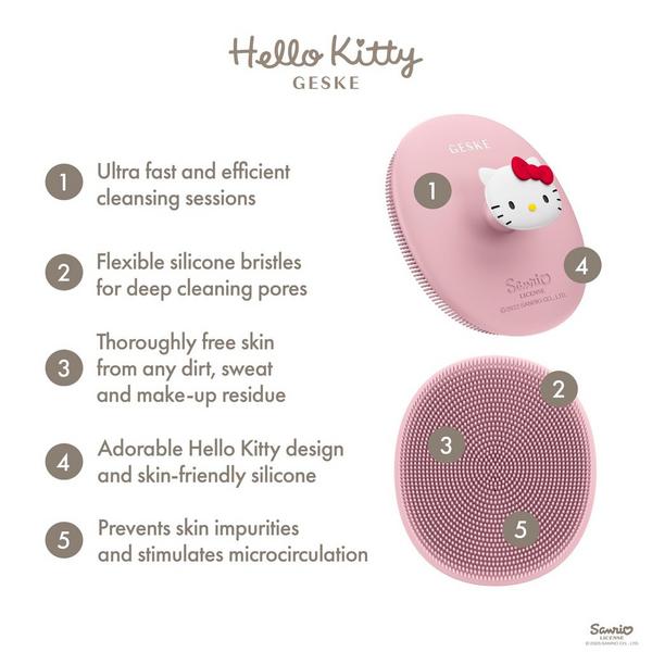 Geske Hello Kitty SmartAppGuided Facial Brush with Handle | 3 in 1 #2