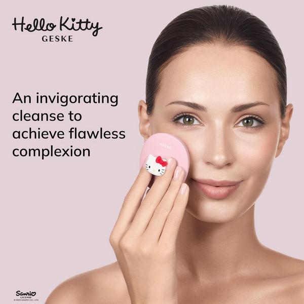 Geske Hello Kitty SmartAppGuided Facial Brush with Handle | 3 in 1 #3