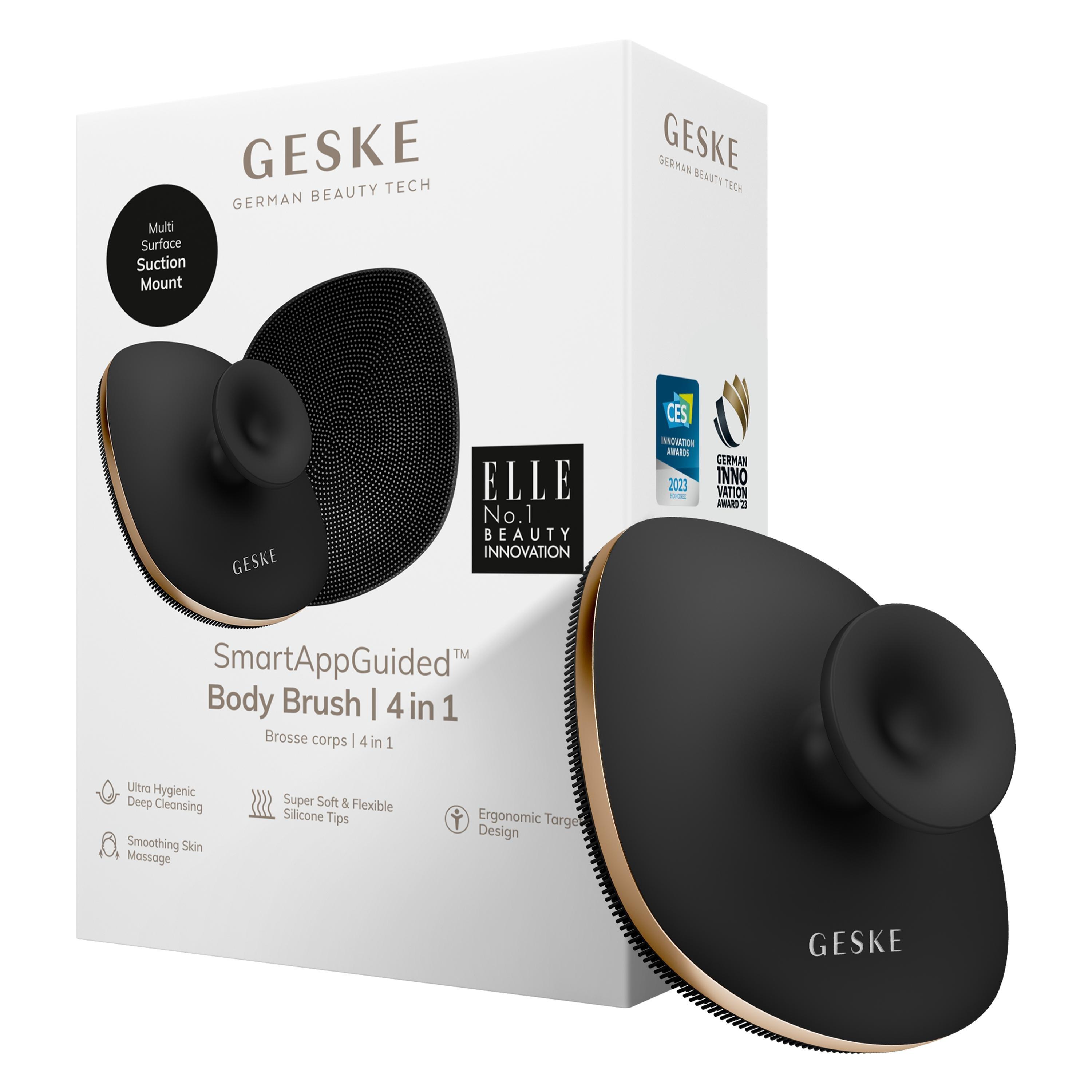 Geske SmartAppGuided Body Brush with Metal Ring | 4 in 1 #1