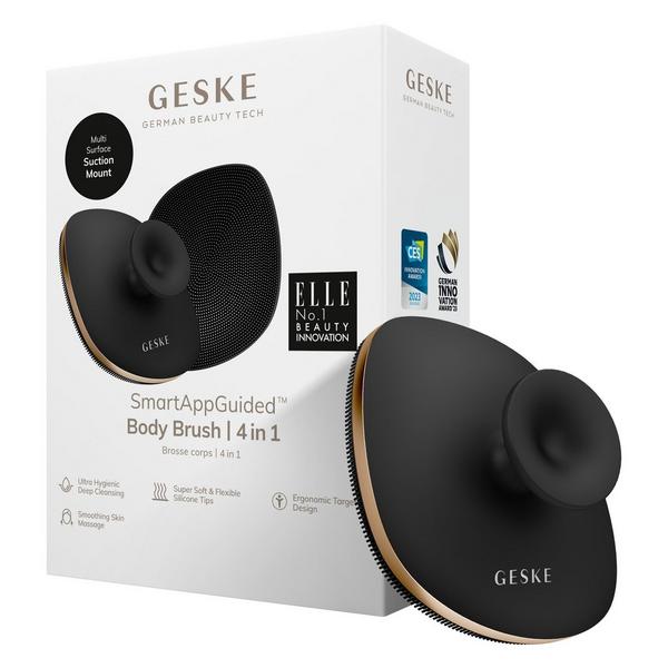 Geske SmartAppGuided Body Brush with Metal Ring | 4 in 1 #1