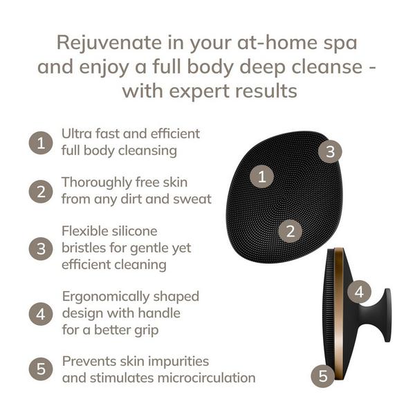 Geske SmartAppGuided Body Brush with Metal Ring | 4 in 1 #2