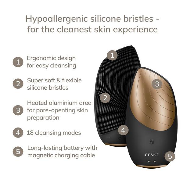 Geske SmartAppGuided Sonic Thermo Facial Brush | 6 in 1 #2