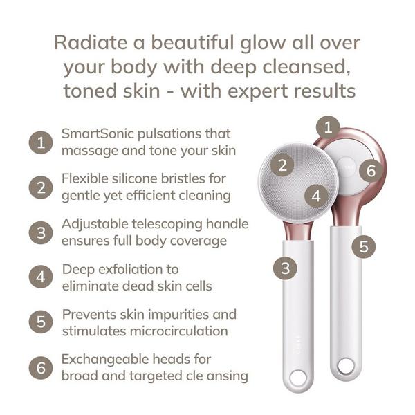 Geske SmartAppGuided Sonic Full-Body Brush & Intensive Exfoliator | 8 in 1 #2