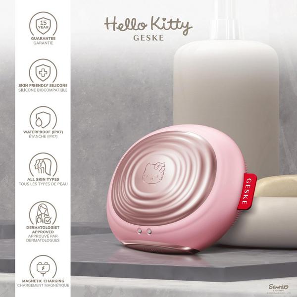 Geske Hello Kitty SmartAppGuided Sonic Thermo Facial Brush | 5 in 1 #6