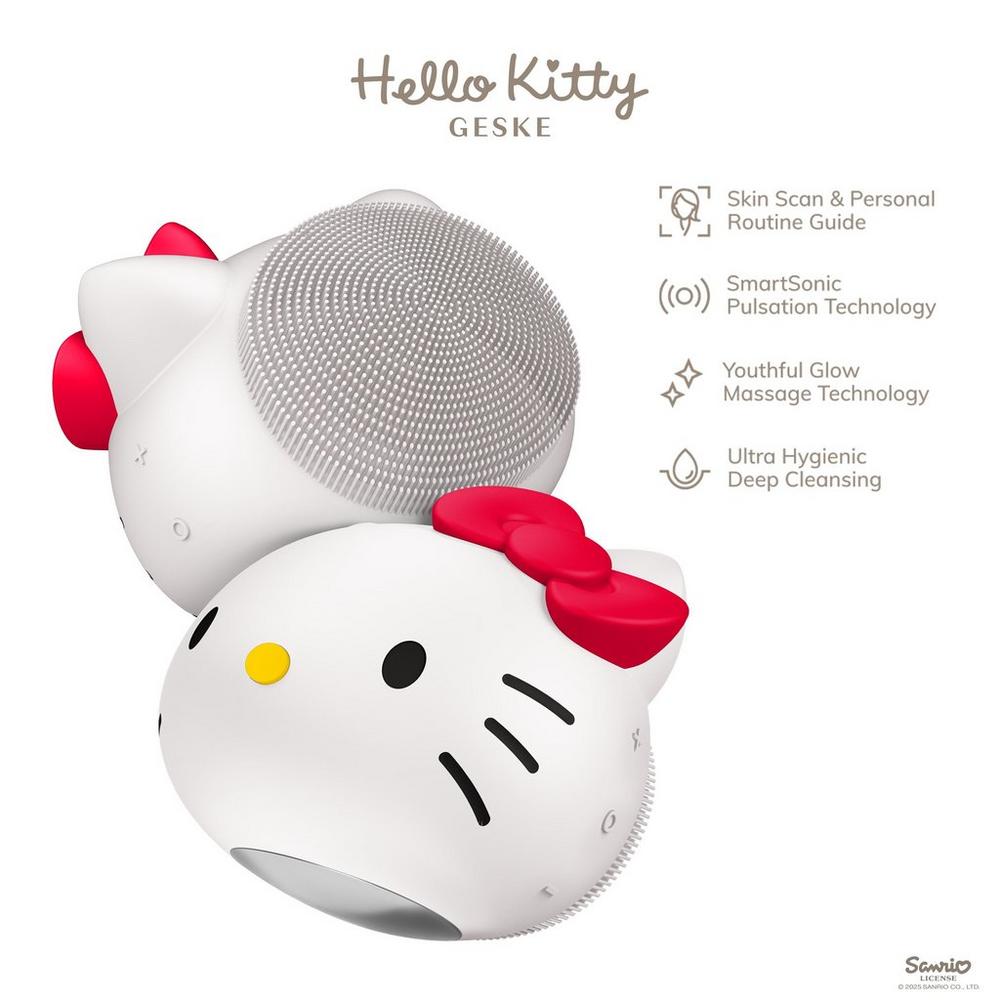 Hello Kitty SmartAppGuided Sonic Facial Brush | 4 in 1 - Hello Kitty Starlight