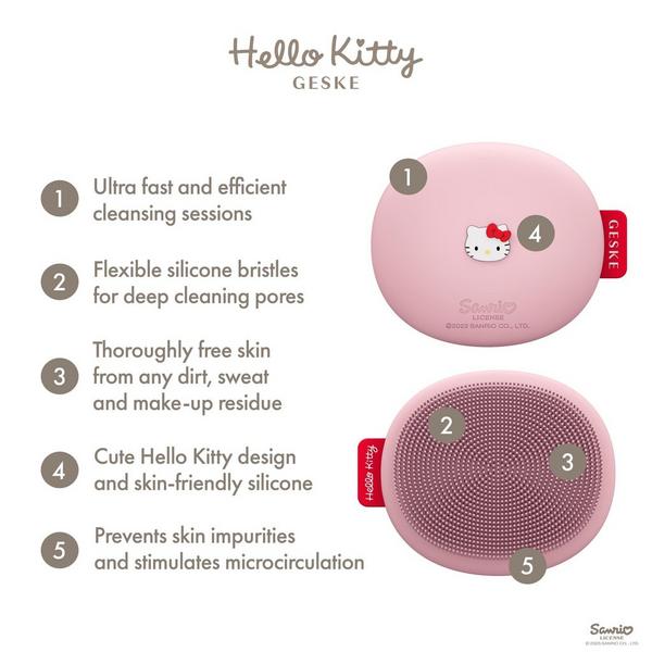 Geske Hello Kitty SmartAppGuided Facial Brush | 3 in 1 #2
