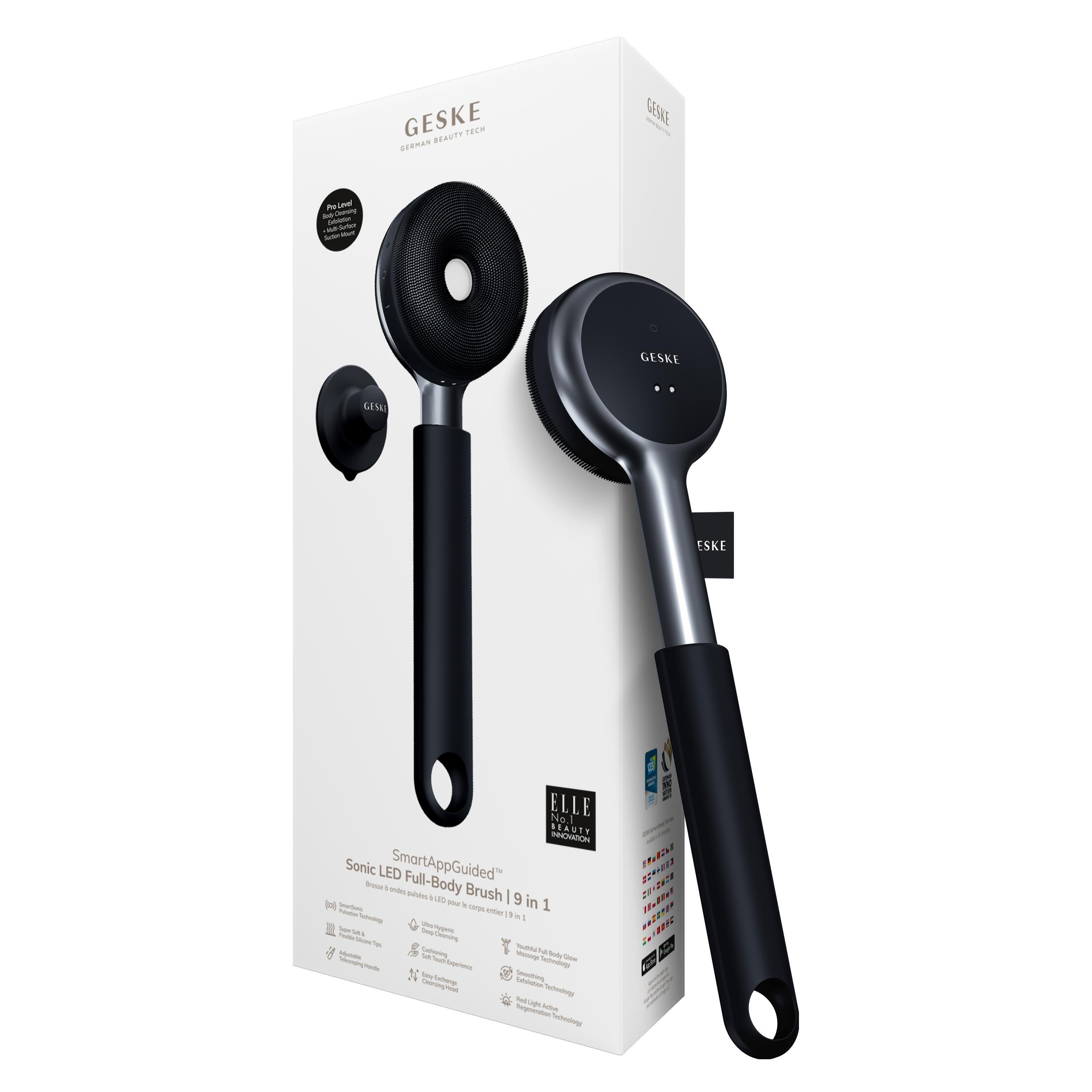 Geske SmartAppGuided Sonic LED Full-Body Brush & Intensive Exfoliator | 9 in 1 #1