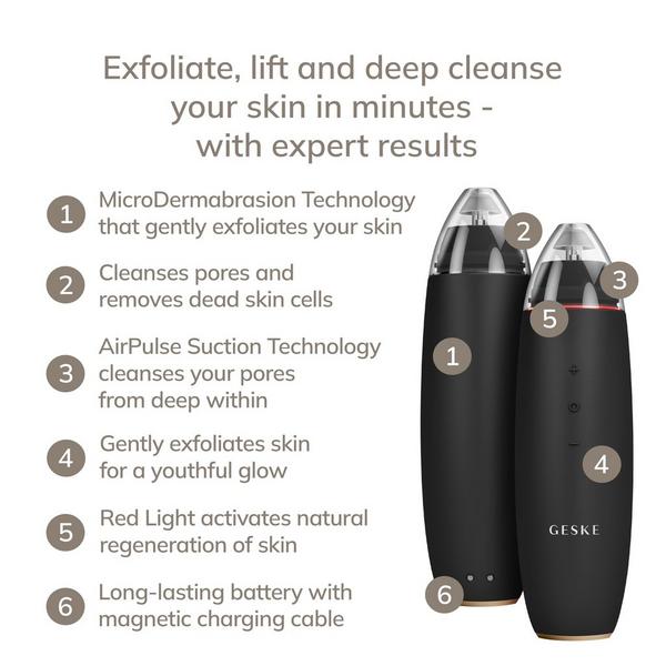 Geske SmartAppGuided MicroDermabrasion Blackhead Remover | 7 in 1 #2