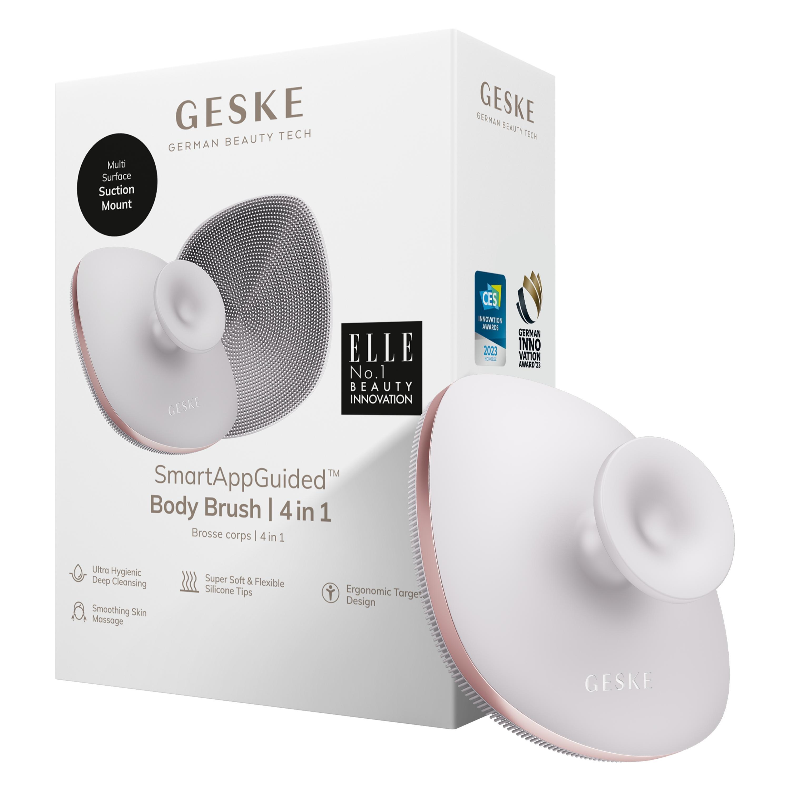 Geske SmartAppGuided Body Brush with Metal Ring | 4 in 1 #1
