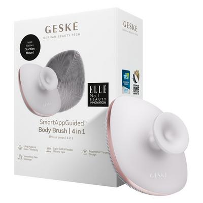 Geske SmartAppGuided Body Brush with Metal Ring | 4 in 1