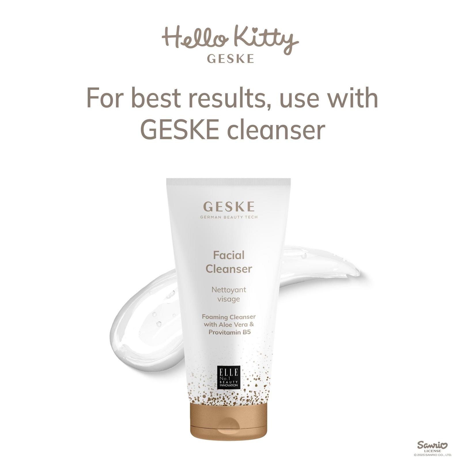 Hello Kitty SmartAppGuided Sonic Facial Brush | 4 in 1 - Hello Kitty Pink