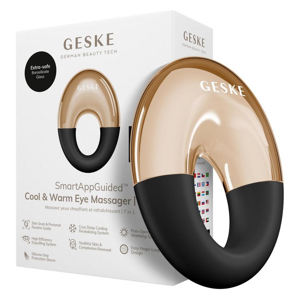 Geske Smartappguided Cool & Warm Eye Massager | 7 In 1 - Gray