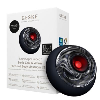 Geske SmartAppGuided Sonic Cool & Warm Face and Body Massager | 9 in 1